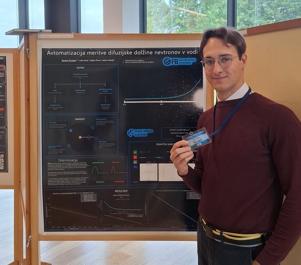 Domen Snuderl in an engineering environment