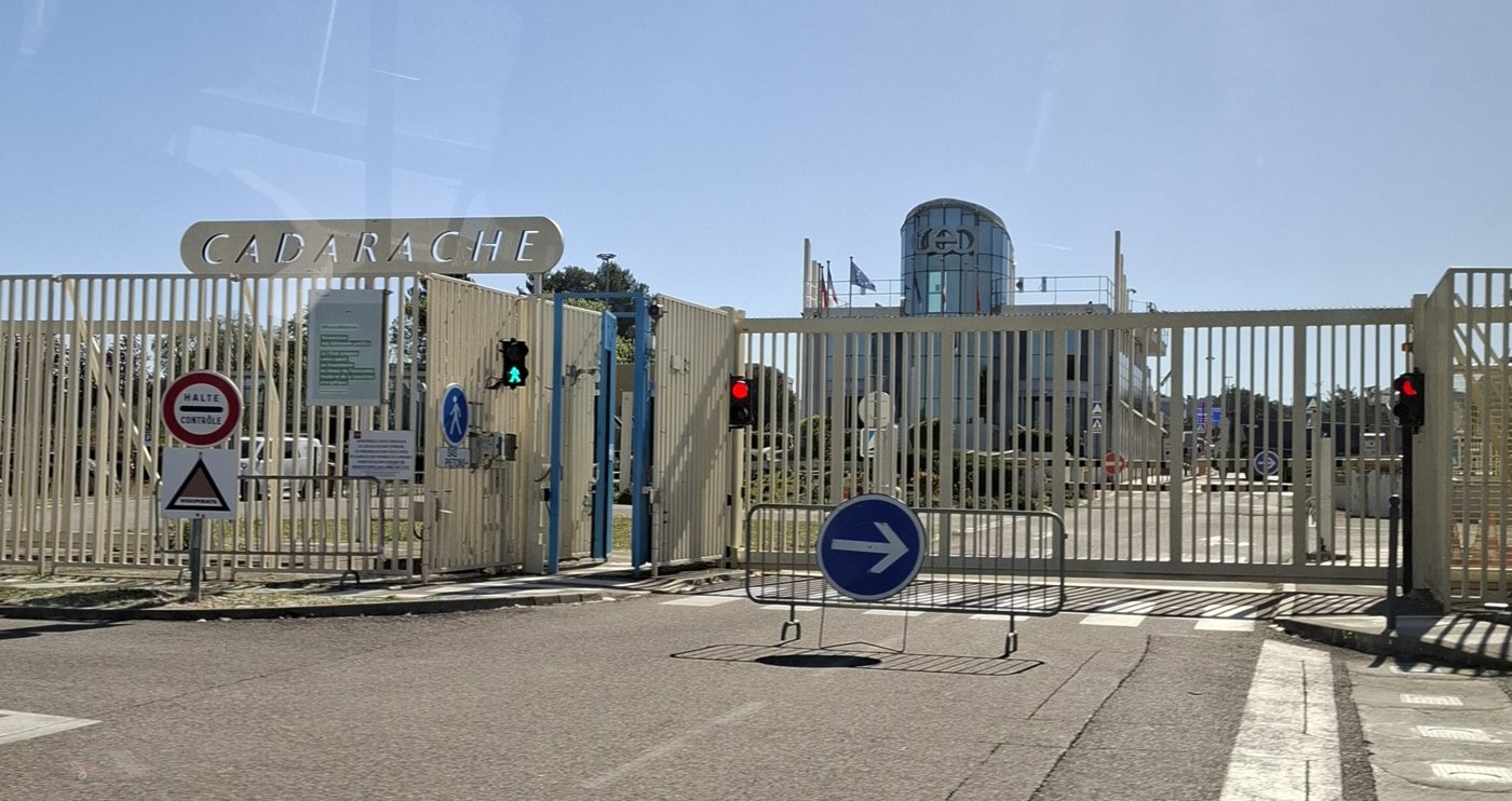CEA Cadarache nuclear research center in France