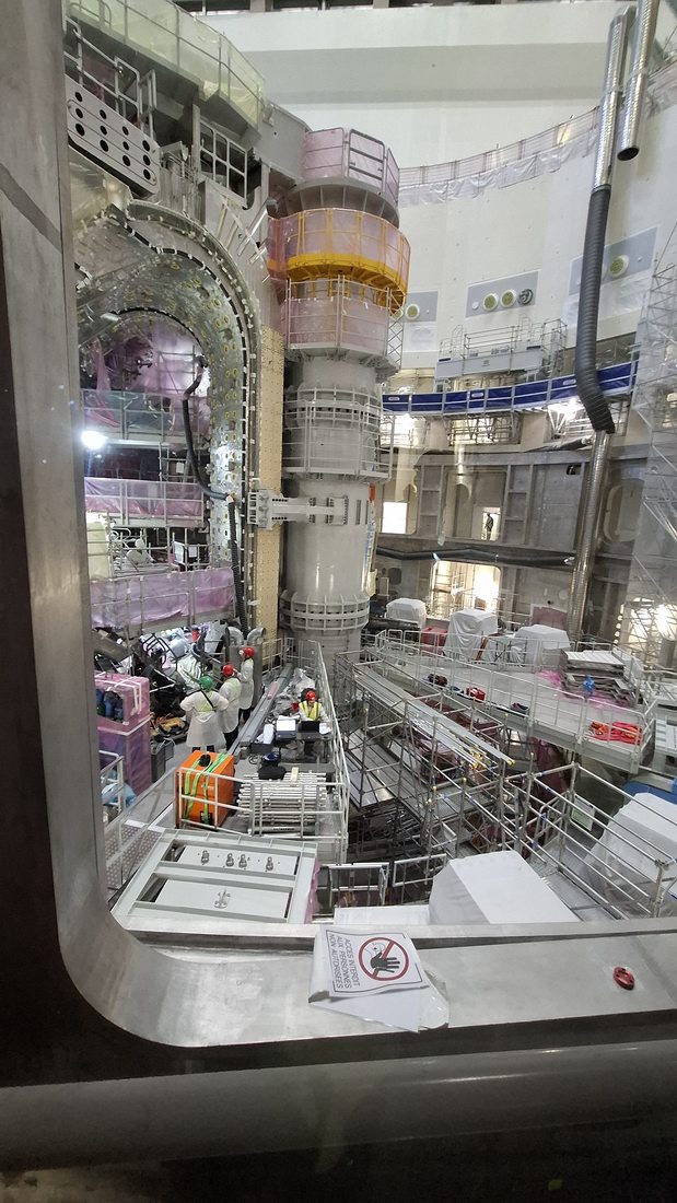 ITER fusion reactor engineering environment in France
