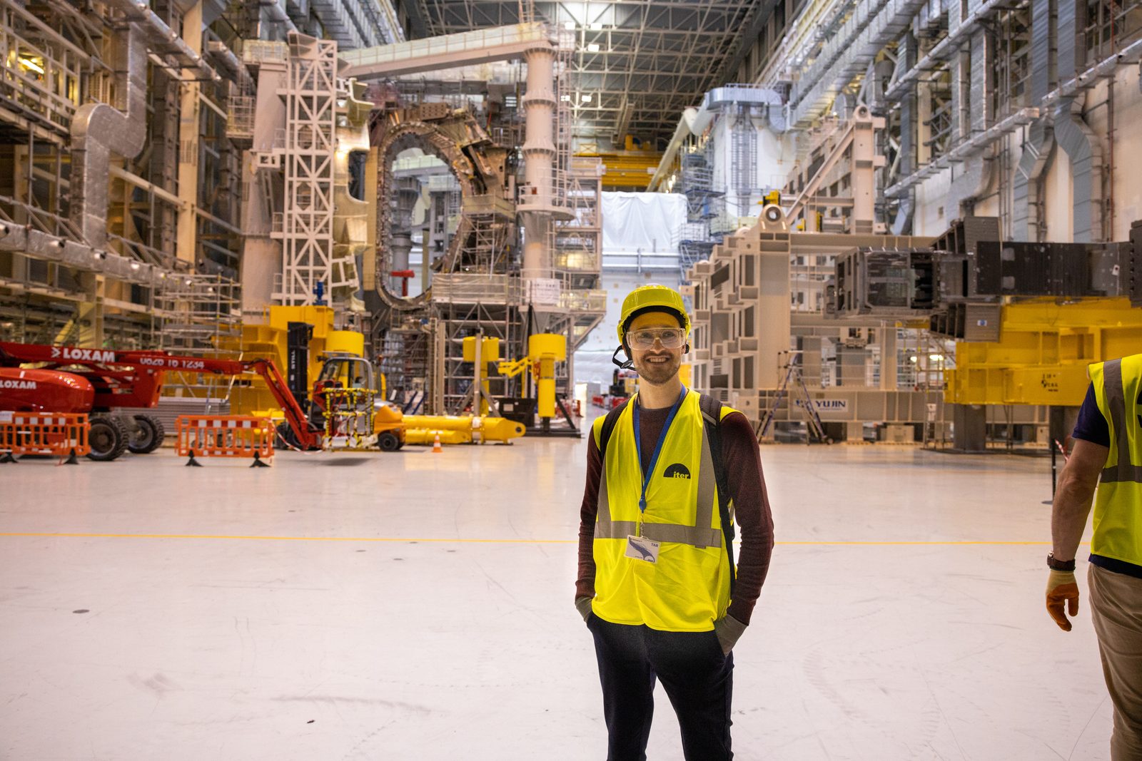 Domen Snuderl at ITER